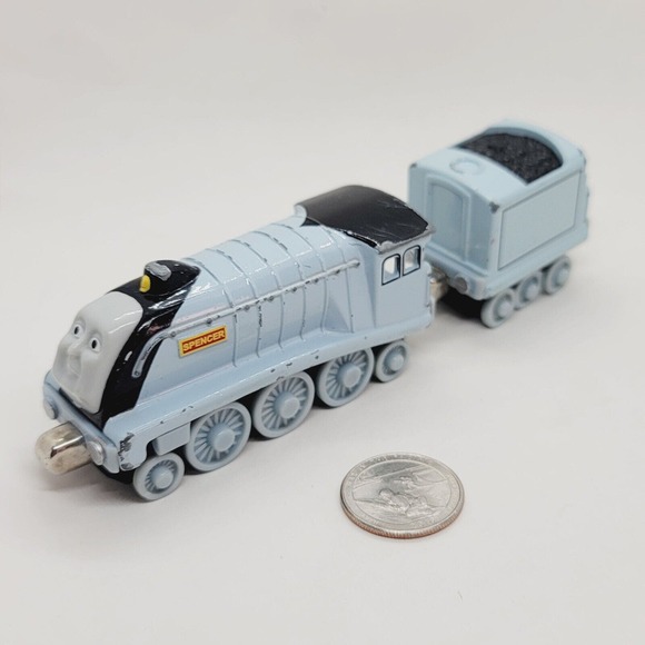 SPENCER TENDER Thomas Tank Engine Friends Diecast Metal Learning Curve 2004 - Picture 1 of 12